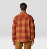 Mountain Hardwear Men's Plusher Long-Sleeve Shirt - Iron Oxide Tatanka Check Print Iron Oxide Tatanka Check Print