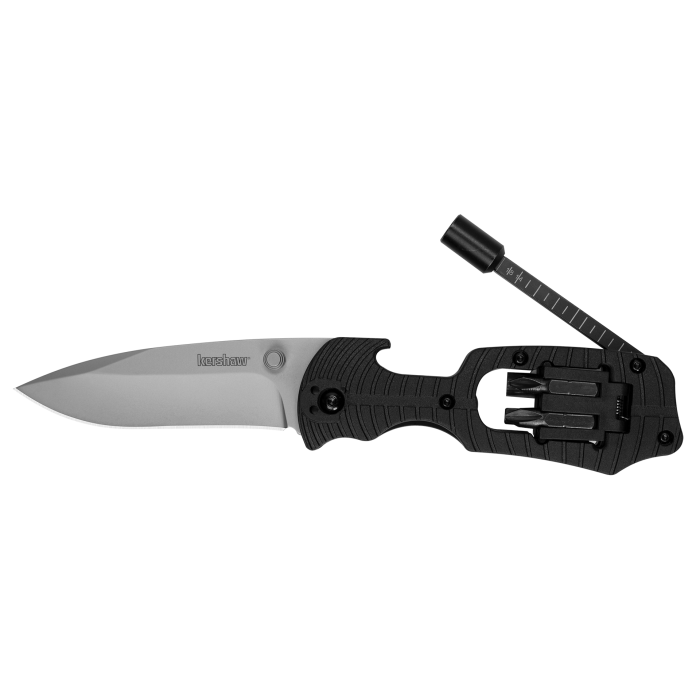 Kershaw Select Fire Knife - Stainless Steel/black Ss/blk