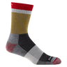 Darn Tough Men's Heady Stripe Micro Crew Lightweight with Cushion Sock - Ash Ash