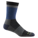 Darn Tough Men's Heady Stripe Micro Crew Lightweight with Cushion Sock - Blue Blue