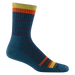 Darn Tough Men's Via Ferrata Micro Crew Midweight with Cushion Hiking Sock - Dark Teal Dark Teal