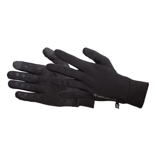 Manzella Men’s Power Stretch Ultra Touchtip Glove Black