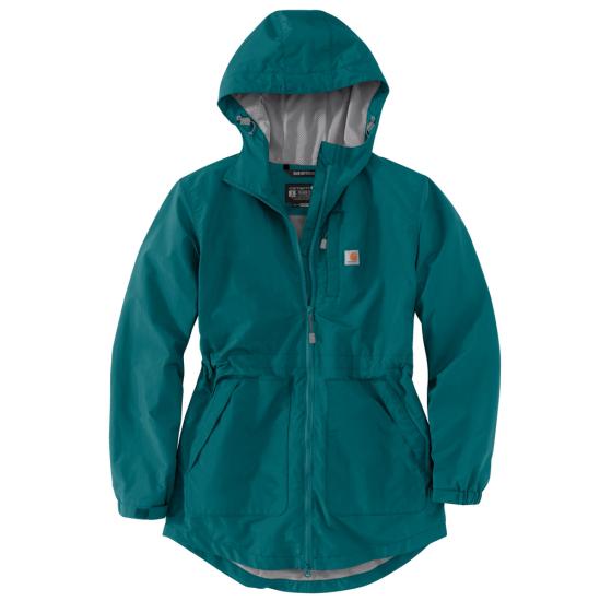 Clothing Carhartt Rain Defender Hooded Lightweight Coat For Ladies