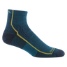 Darn Tough Men's Hiker Quarter Midweight Hiking Sock - Dark Teal Dark Teal