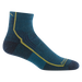 Darn Tough Men's Hiker Quarter Midweight Hiking Sock - Dark Teal Dark Teal