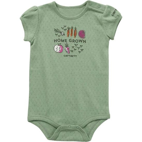 Carhartt Kid's Short Sleeve Home Grown Bodysuit