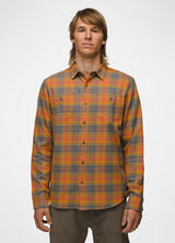 Prana Men's Dolberg Flannel Shirt - Terrracotta Terracotta