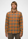 Prana Men's Dolberg Flannel Shirt - Terrracotta Terracotta