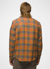 Prana Men's Dolberg Flannel Shirt - Terrracotta Terracotta