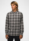 Prana Men's Los Feliz Flannel Shirt - Ashy Ashy