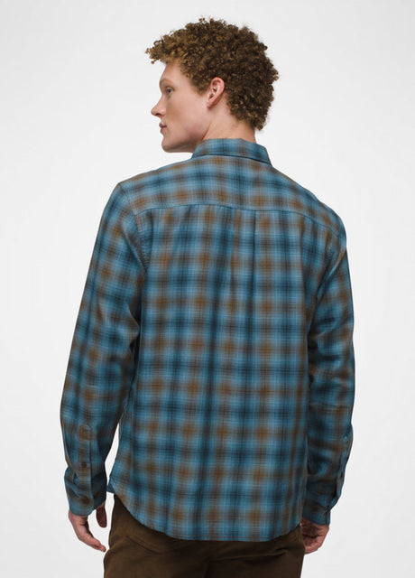 Prana Men's Los Feliz Flannel Shirt - Rich Earth Rich Earth