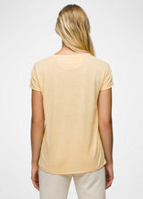 Prana Women's Cozy Up T-Shirt - Sun Kissed Heather Sun Kissed Heather