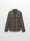 Prana Men's Westbrook Flannel Shirt Peat