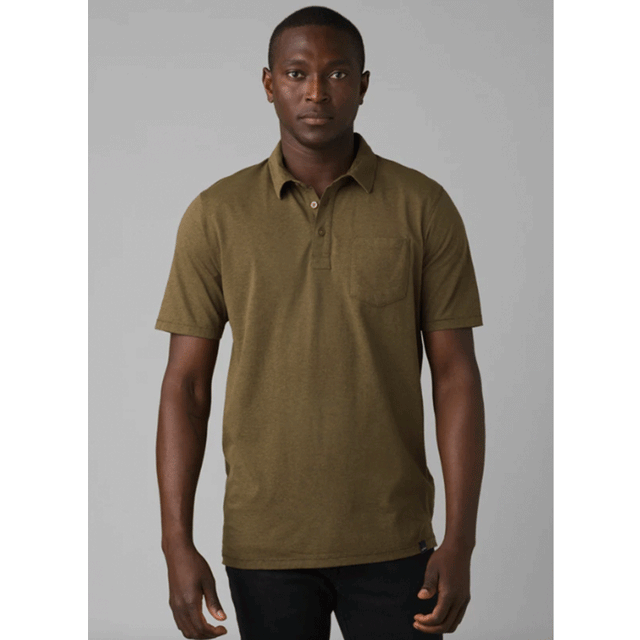 Prana Men's prAna Polo Peat Heather