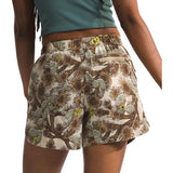 The North Face Women's Class V Pathfinder Pull-On Short - Gravel Wavy Lines Print Gravel TNF Cactus Camo Print