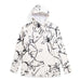 The North Face Women's Class V Water Hoodie - White Dune Coyote Field Sketch Print White Dune Coyote Field Sketch Print