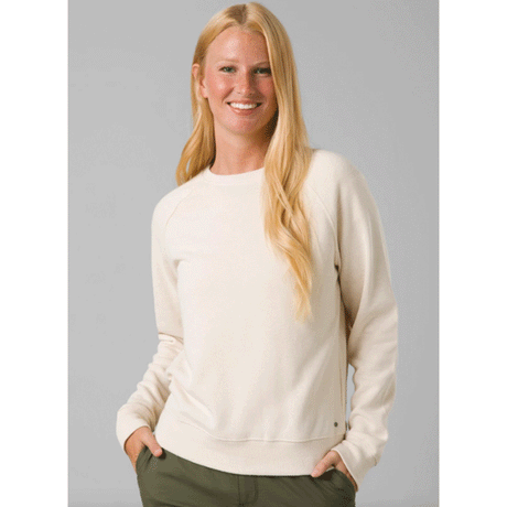 Prana Women's Cozy Up Sweatshirt Canvas Heather