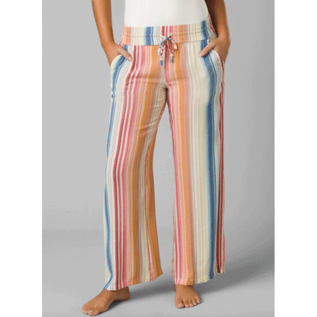 Prana Women's Fernie Beach Pant Multi Baja Stripe