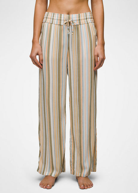 Prana Women's Fernie Beach Pant - Sweet Agave Stripe Sweet Agave Strip