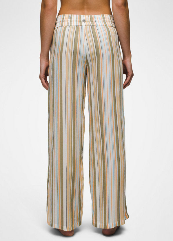 Prana Women's Fernie Beach Pant - Sweet Agave Stripe Sweet Agave Strip