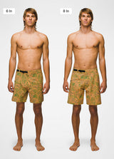 Prana Men's Rock Shock Boardshort - Aura Glow Fronds Aura Glow Fronds