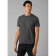 Men's Prana Crew T-shirt Charcoal Heather