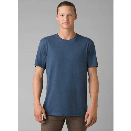 Men's Prana Crew T-shirt Denim Heather