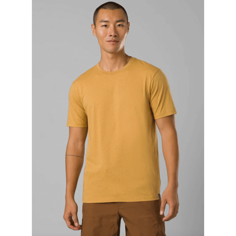 Men's Prana Crew T-shirt Morro Heather