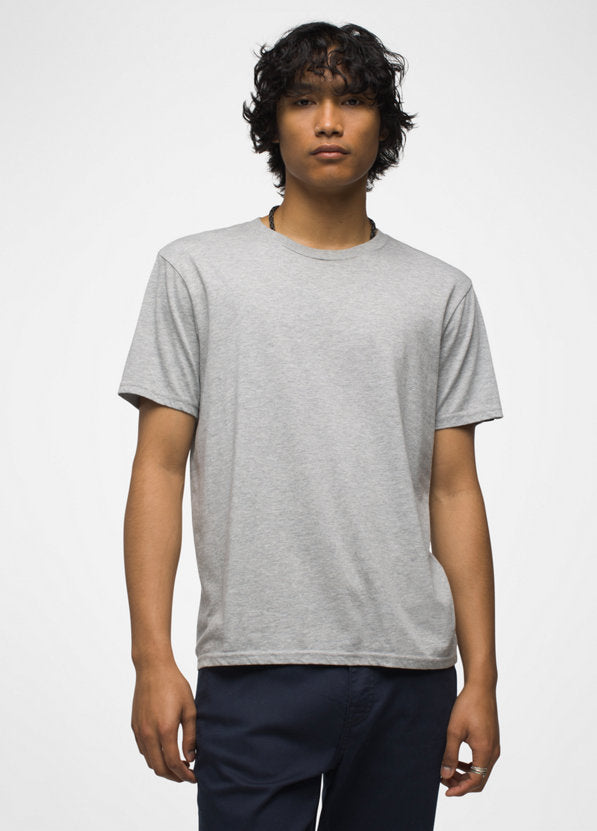 Prana Men's prAna Crew T-Shirt - Medium Heather Grey Medium Heather Grey