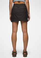 Prana Women's Halle E-Waist Skort II - Dark Iron Dark Iron