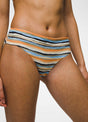 Prana Women's Summer Wave Swim Bottom - Water Stripe Water Stripe