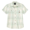 Carhartt Men's Rugged Flex Plaid Short Sleeve Shirt Tender Greens