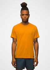 Prana Men's Mission Trails Short Sleeve Tee - Ochre Star Ochre Star