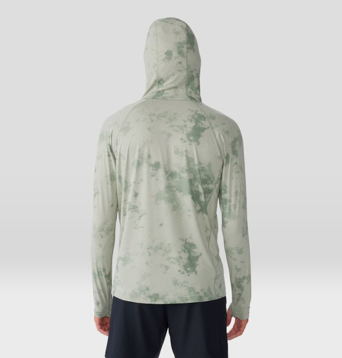 Mountain Hardwear Men's Crater Lake Hoody - White Sage Nebula Print White Sage Nebula Print