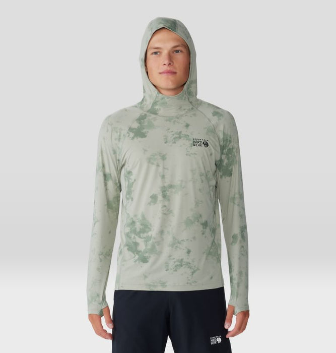 Mountain Hardwear Men's Crater Lake Hoody - White Sage Nebula Print White Sage Nebula Print