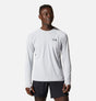 Mountain Hardwear Men's Crater Lake Long Sleeve Crew - Glacial Glacial