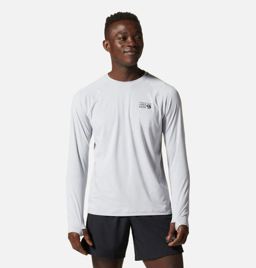 Mountain Hardwear Men's Crater Lake Long Sleeve Crew - Glacial Glacial