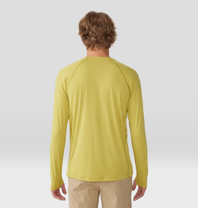 Mountain Hardwear Men's Crater Lake Long Sleeve Crew - Bright Olive Bright Olive