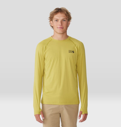 Mountain Hardwear Men's Crater Lake Long Sleeve Crew - Bright Olive Bright Olive