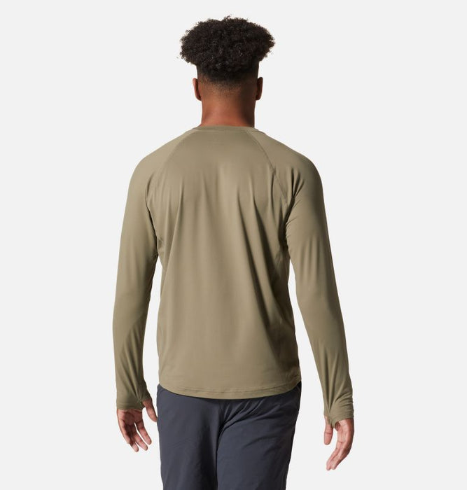 Mountain Hardwear Men's Crater Lake Long Sleeve Crew - Stone Green Stone Green