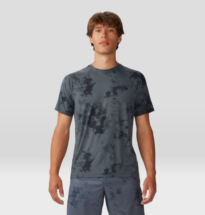 Mountain Hardwear Men's Crater Lake Short Sleeve - Volcanic Nebula Print Volcanic Nebula Print