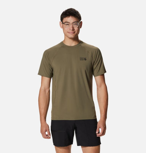 Mountain Hardwear Men's Crater Lake Short Sleeve - Stone Green Stone Green