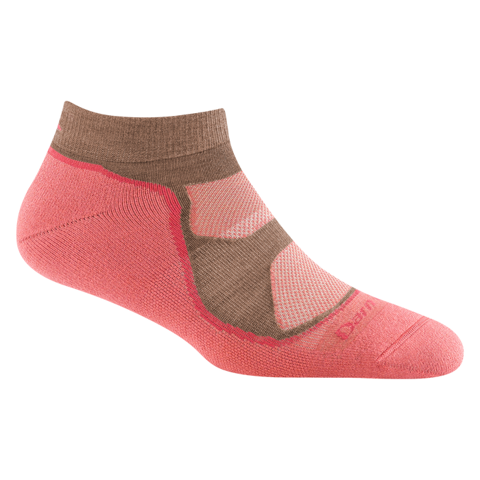 Darn Tough Women's Light Hiker No Show Lightweight Hiking Sock - Canyon Canyon