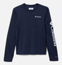 Columbia Kids' Fork Stream Long Sleeve Shirt - Collegiate Navy Collegiate Navy