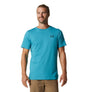 Mountain Hardwear Men's Box Logo Short Sleeve Teton blue