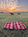 Ecuadane Cotacachi Fire Blanket Red