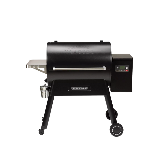 Traeger Ironwood 885 Grill With Pellet Sensor Black