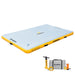 Solstice Floating Dock With Pump 8x5x6 Yellow