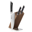 Cangshan Helena Series 4-piece Hua Knife Block Set -black