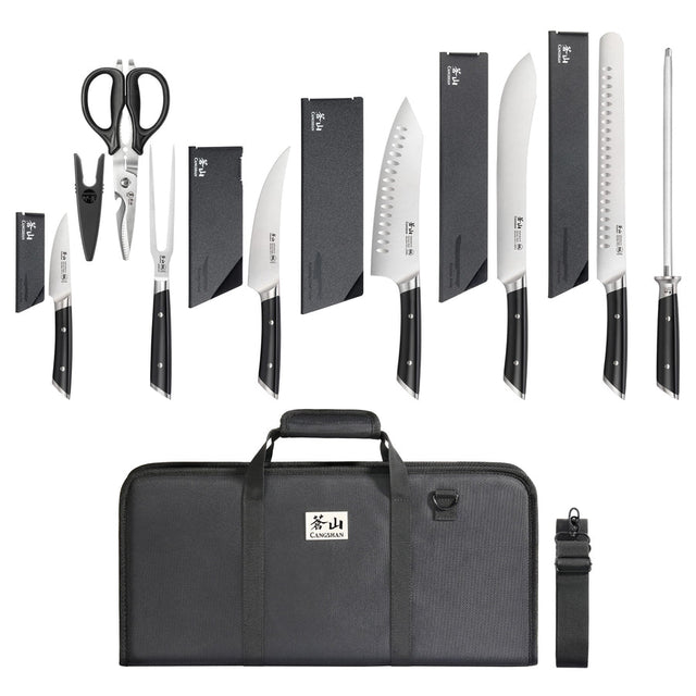 Cangshan Helena Series 9-piece Bbq Knife Set In Bag